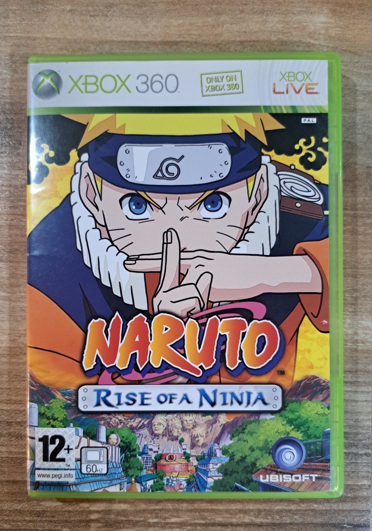 Naruto Rise of a Ninja Xbox 360 Komplet 3xA