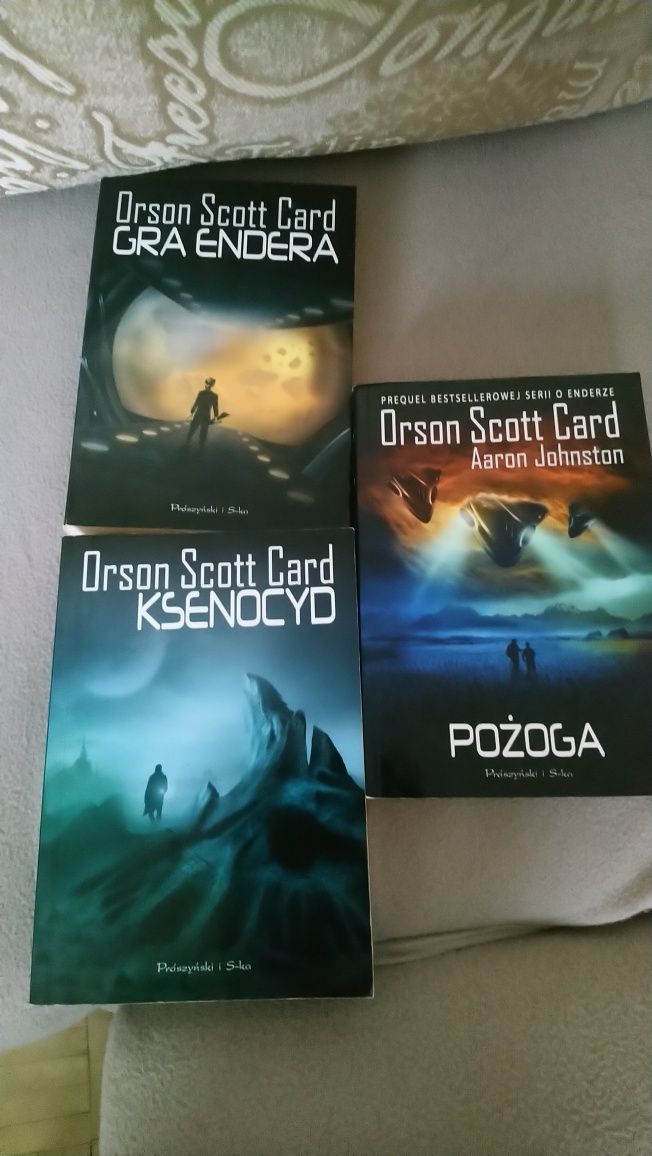 Orson Scott Card x3 Ksenocyd, Pożoga, Gra Endera