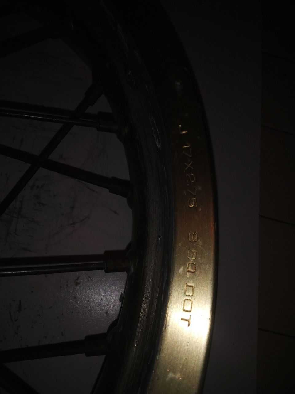 Jante traseira Honda XRV 750 Africa Twin 1994 RD04