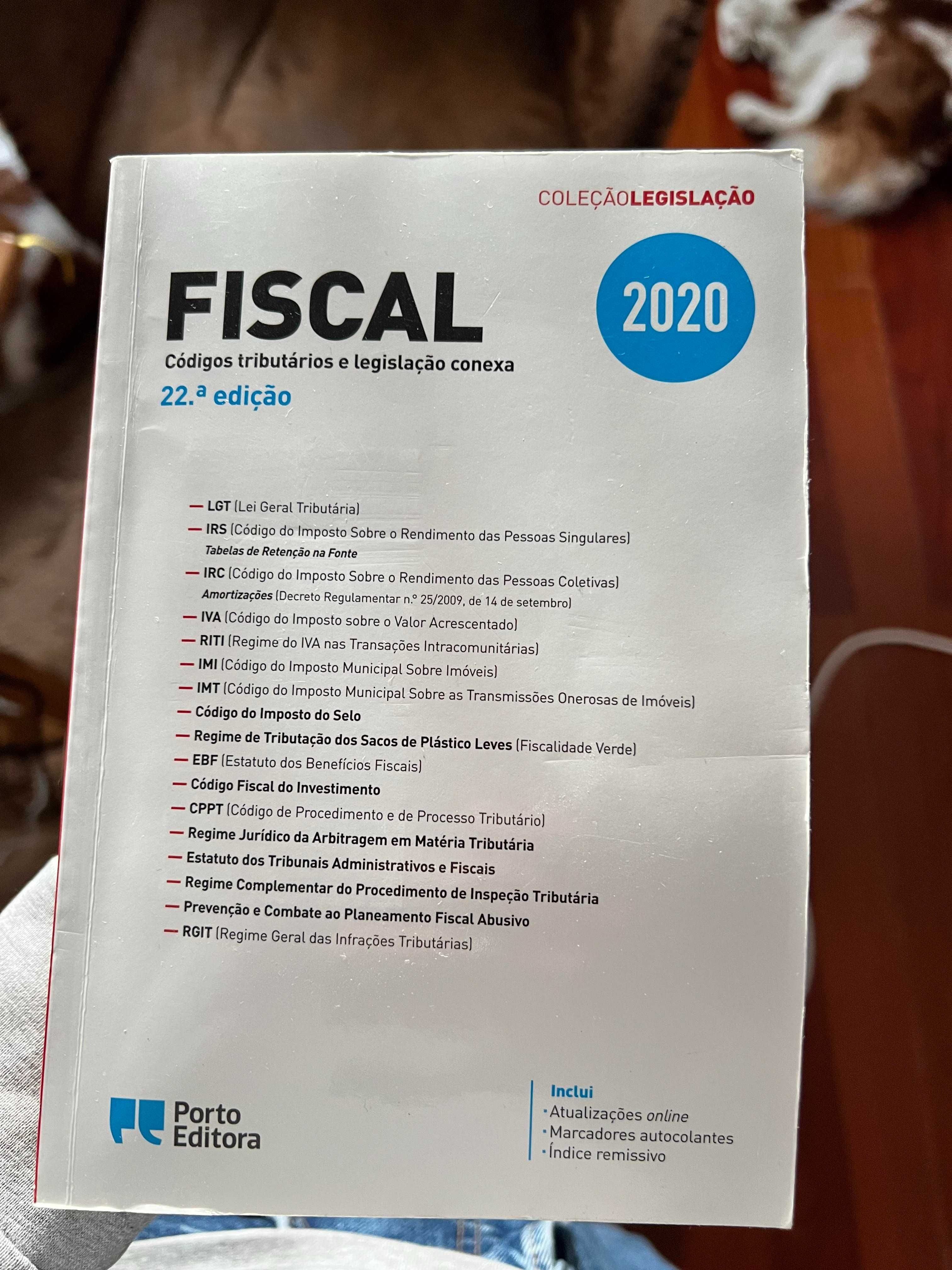 Livro Fiscal (22ª Edição) | Porto Editora