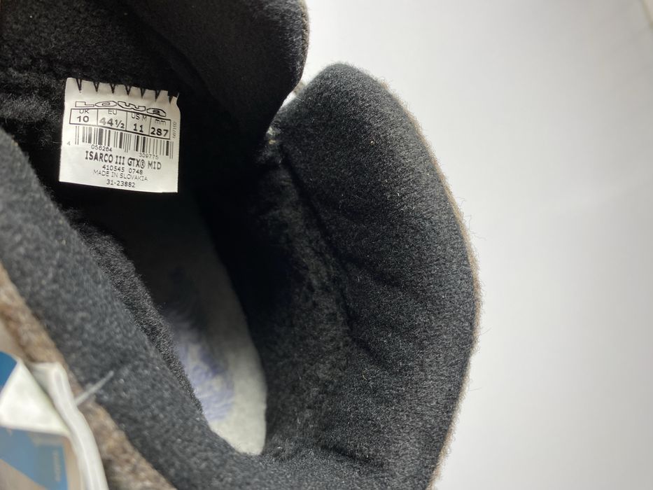 46.5-30см ОРИГІНАЛ 100% Ботинки LOWA Isarco lll GORE-TEX 410543 0748