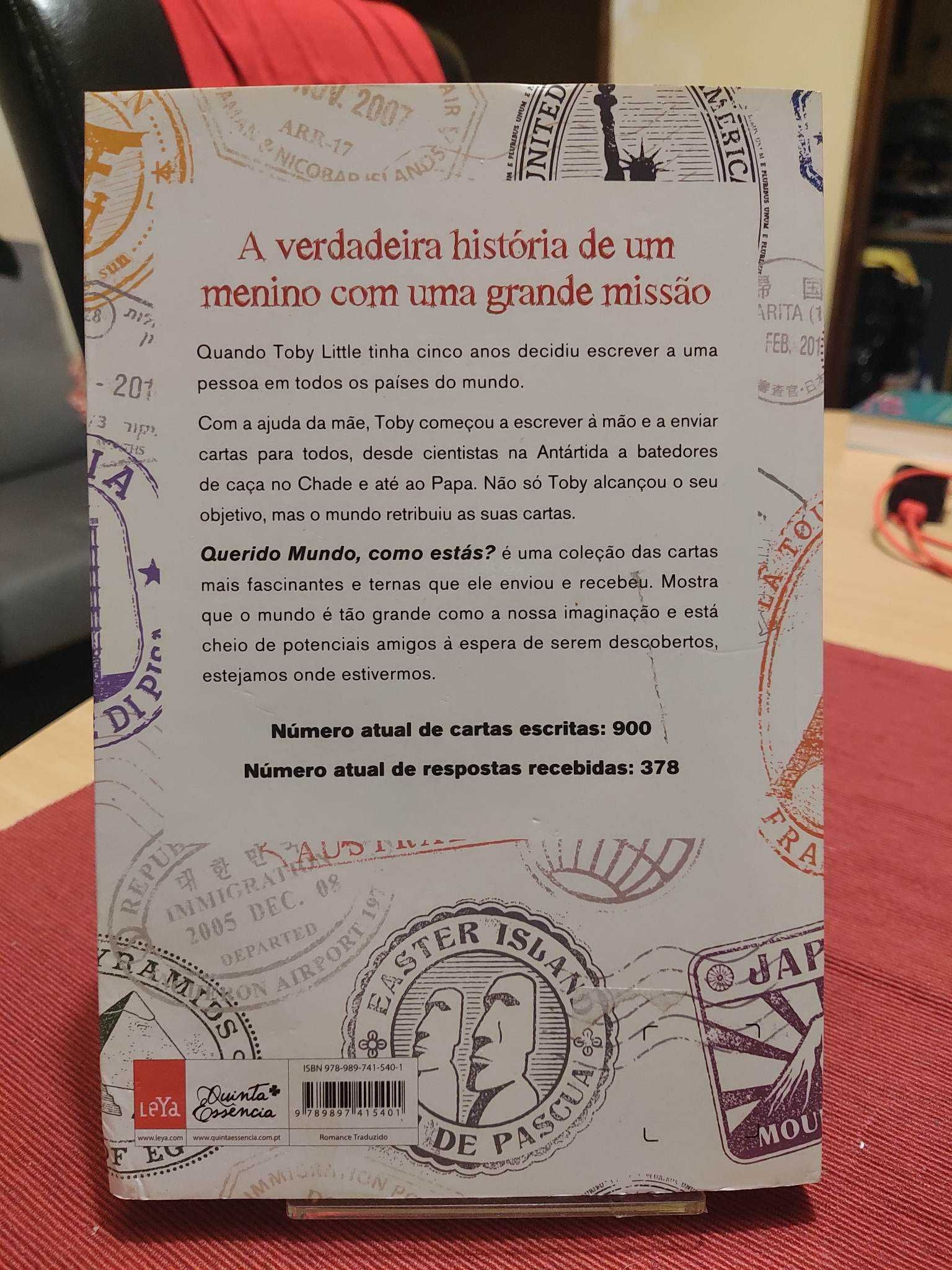 Livro “Querido mundo, como estás?"