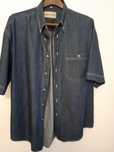 Koszula męska jeans Enrico Mori L 41/42 cotton.