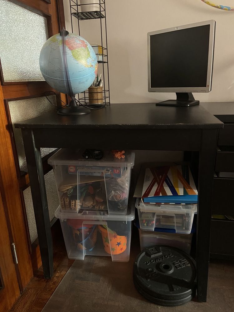 Mesa preta 74x74