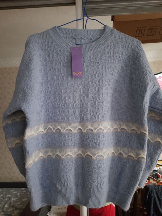 Свитер теплый, кофта, туника