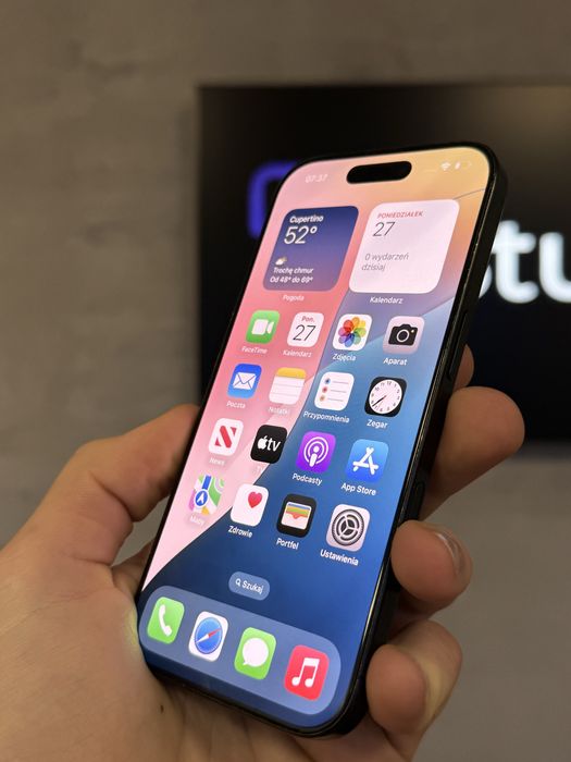 RATY 0% iPhone 16 Pro 128GB BATERIA 98% GWARANCJA 12 miesiecy!!!