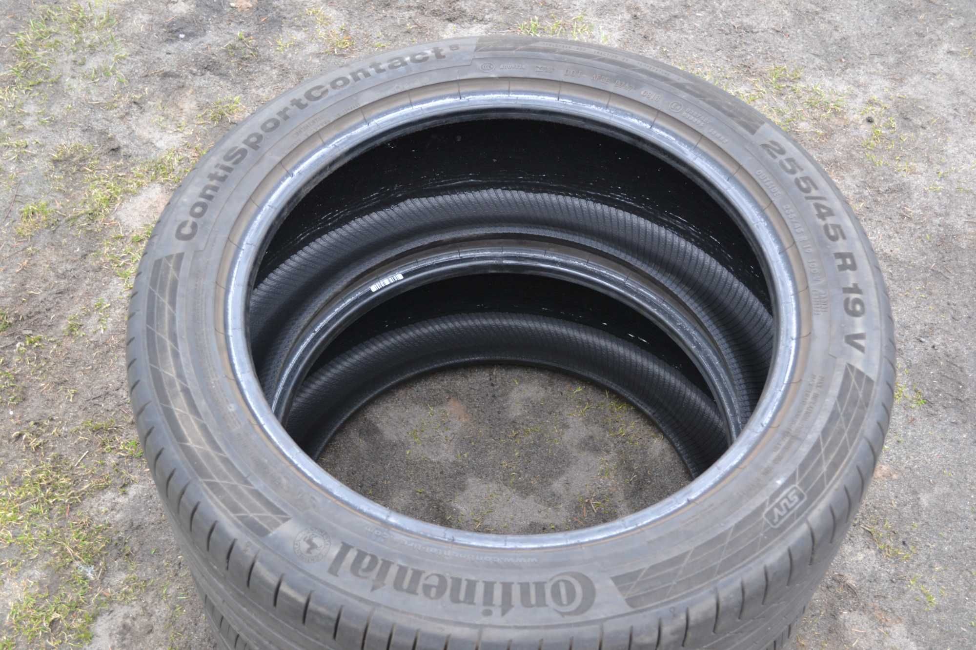 Opony 255/45/19 Continental 2szt Letnie stan bardzo dobry