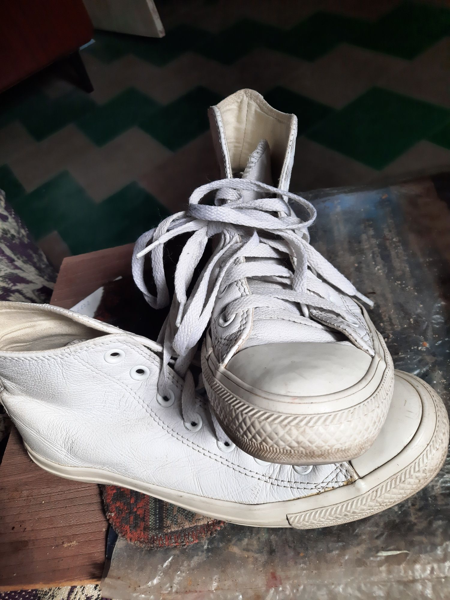 Кеды Ollstars 39.(25см.)б/у, Dunnes38р.(24.5см) новые.