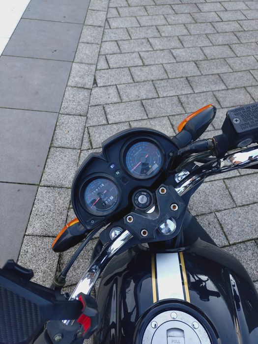 Motocykl Romet ZK125FX, gotowy do jazdy