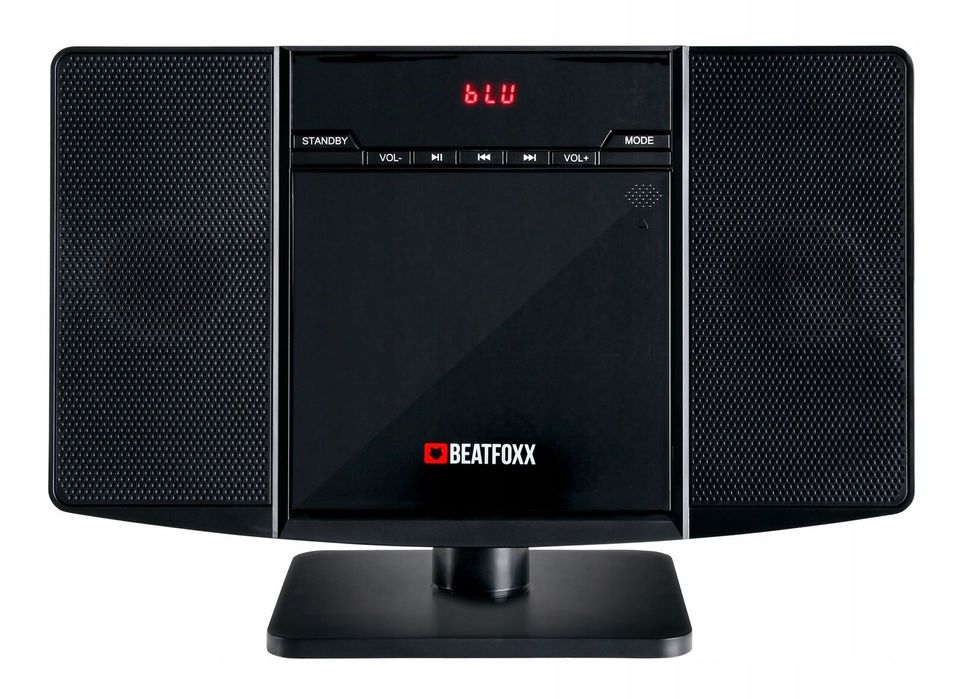 Wieża Beatfoxx MCD-60 z Bluetooth, USB, radio FM/AM