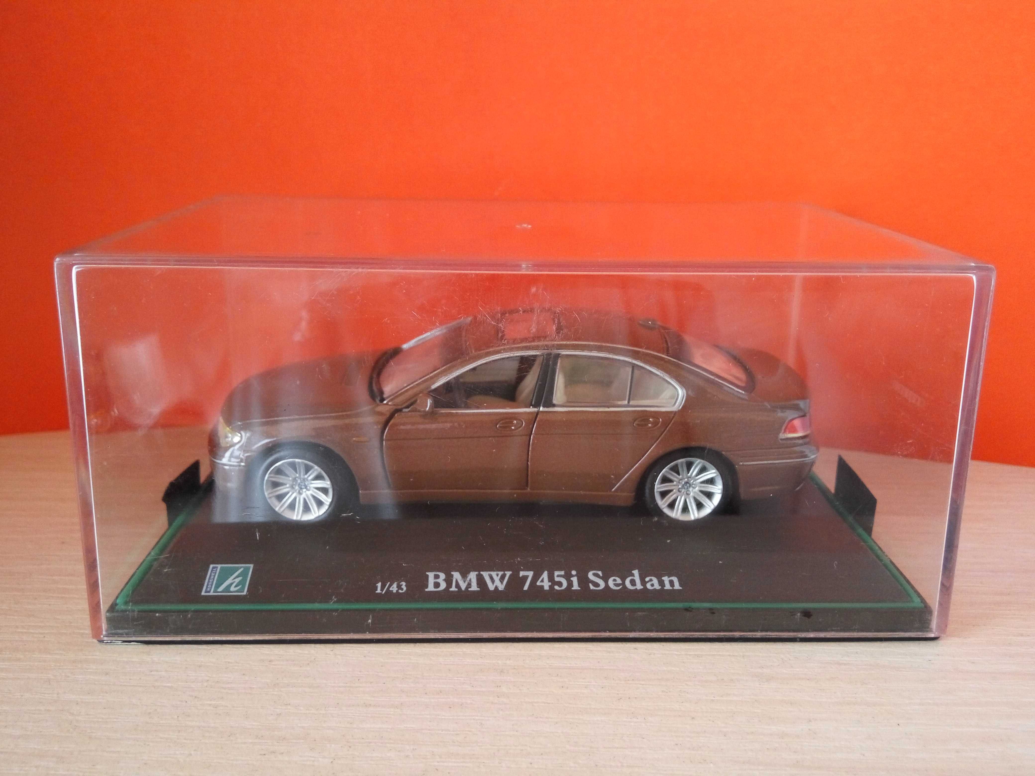 BMW 745i Sedan, ранний вариант Cararama/Hongwell, масштаб 1/43