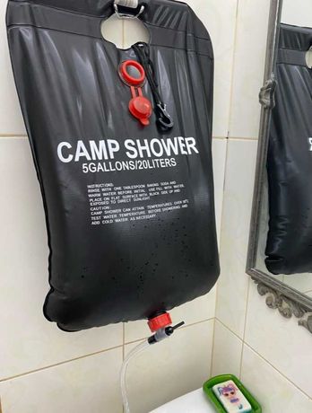Польовий душ туристичний для військових на 20л, літній душ для походів