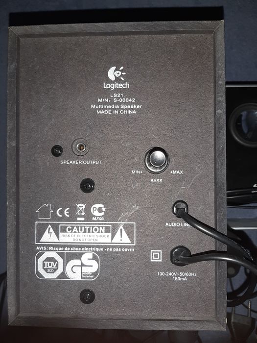 Logitech ls 21 do biura  tanie i dobre