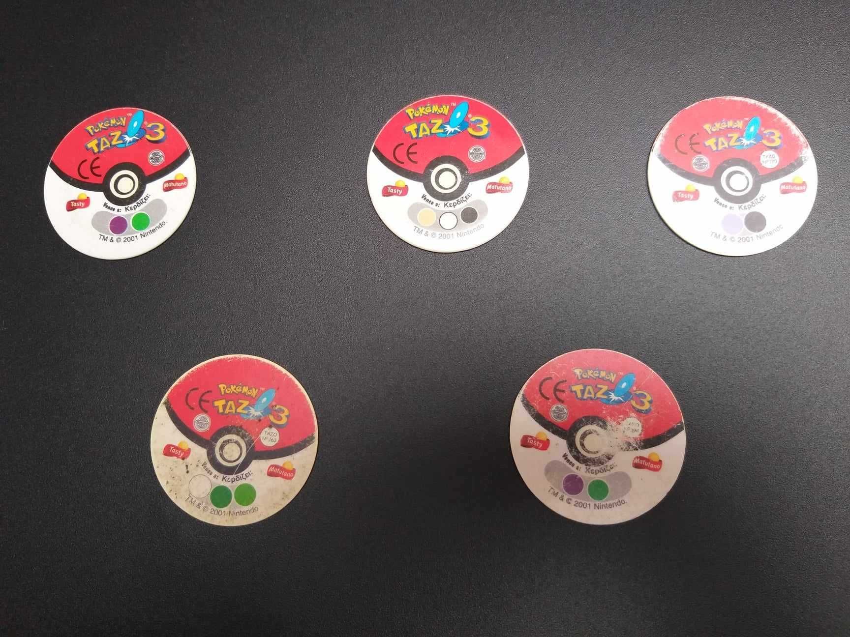 Tazos Pókemon Taz 3