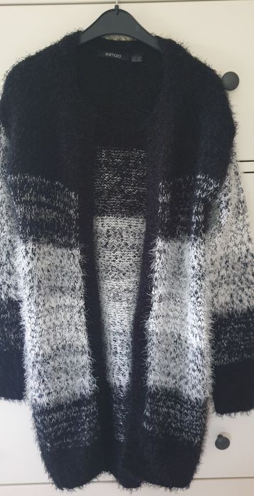 Ciepły kardigan damski włochaty Esmara r.XS