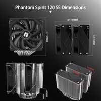 НАЙКРАЩИЙ процесорний кулер Thermalright Phantom Spirit 120 SE