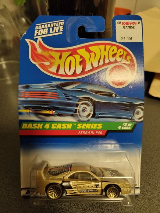 Hot wheels Ferrari F40