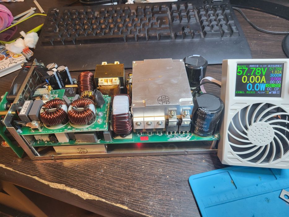 Ремонт зарядних блоків живлення lifepo4 emerson, hp, xzd2400 50 - 100A