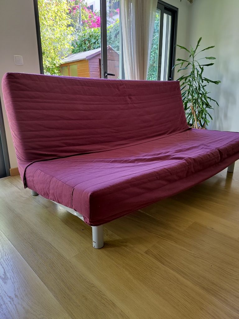 Sofá cama ikea convertivel