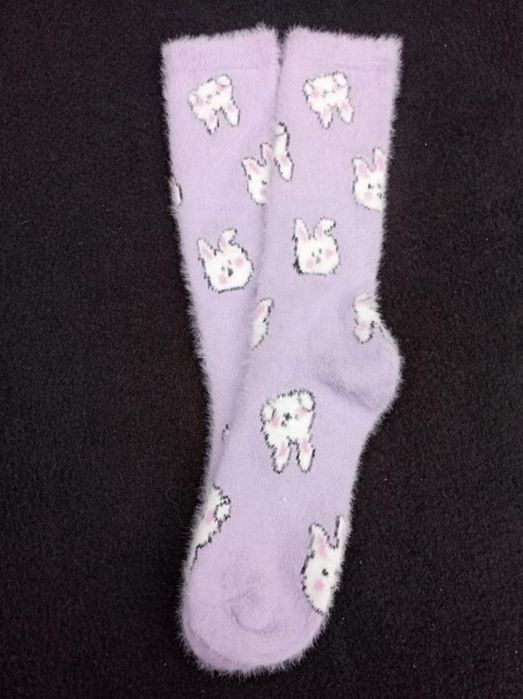 Носки теплые женские Disney, новогодние, 35-38, 37-42