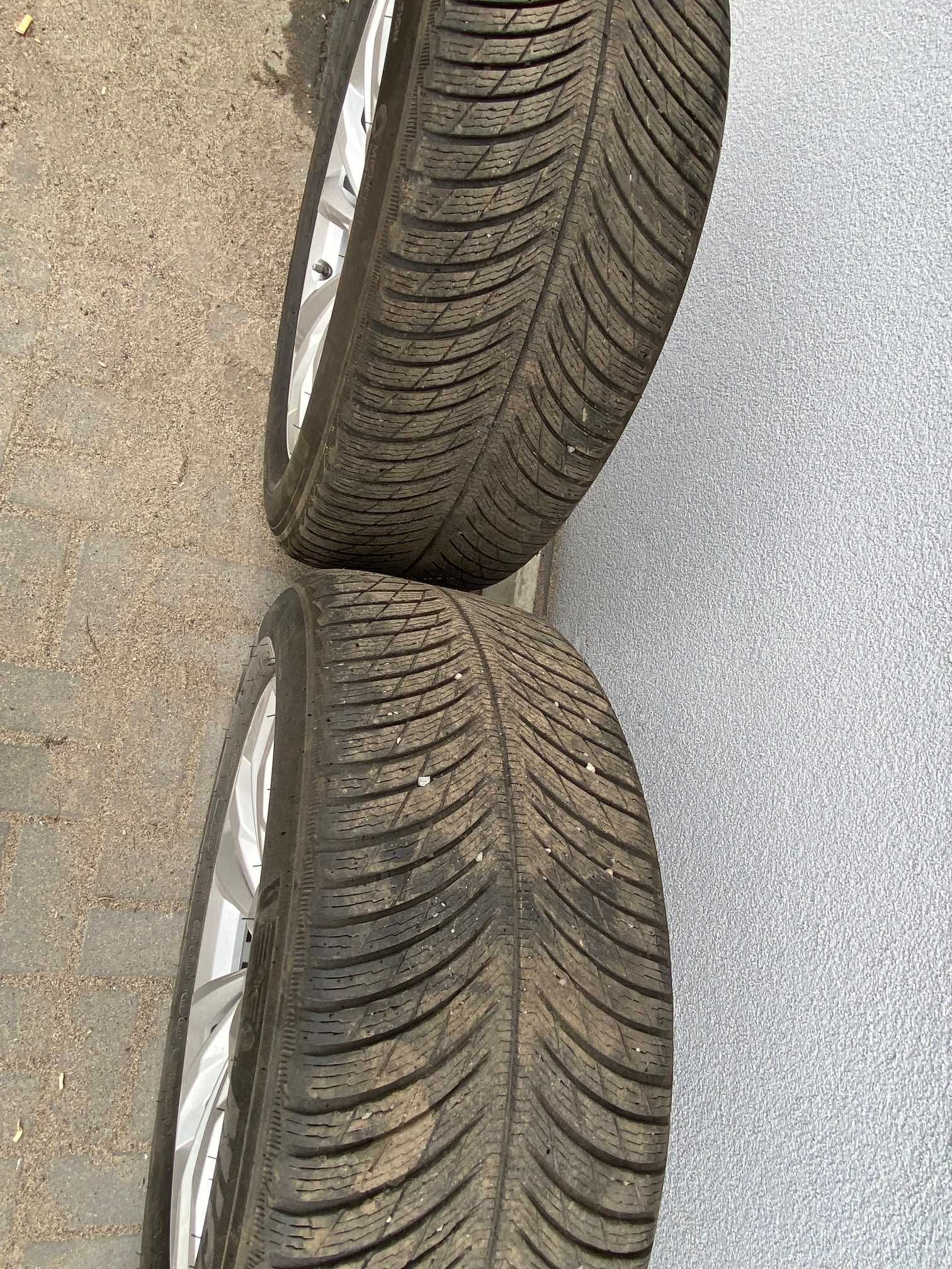 Koła Audi Q7  265/50R19 ET28 MICHELIN zimowe 6-7mm