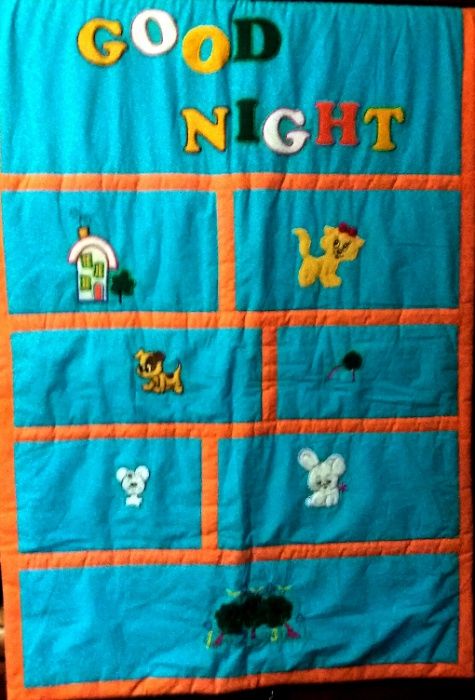 Детское декоративное одеяло