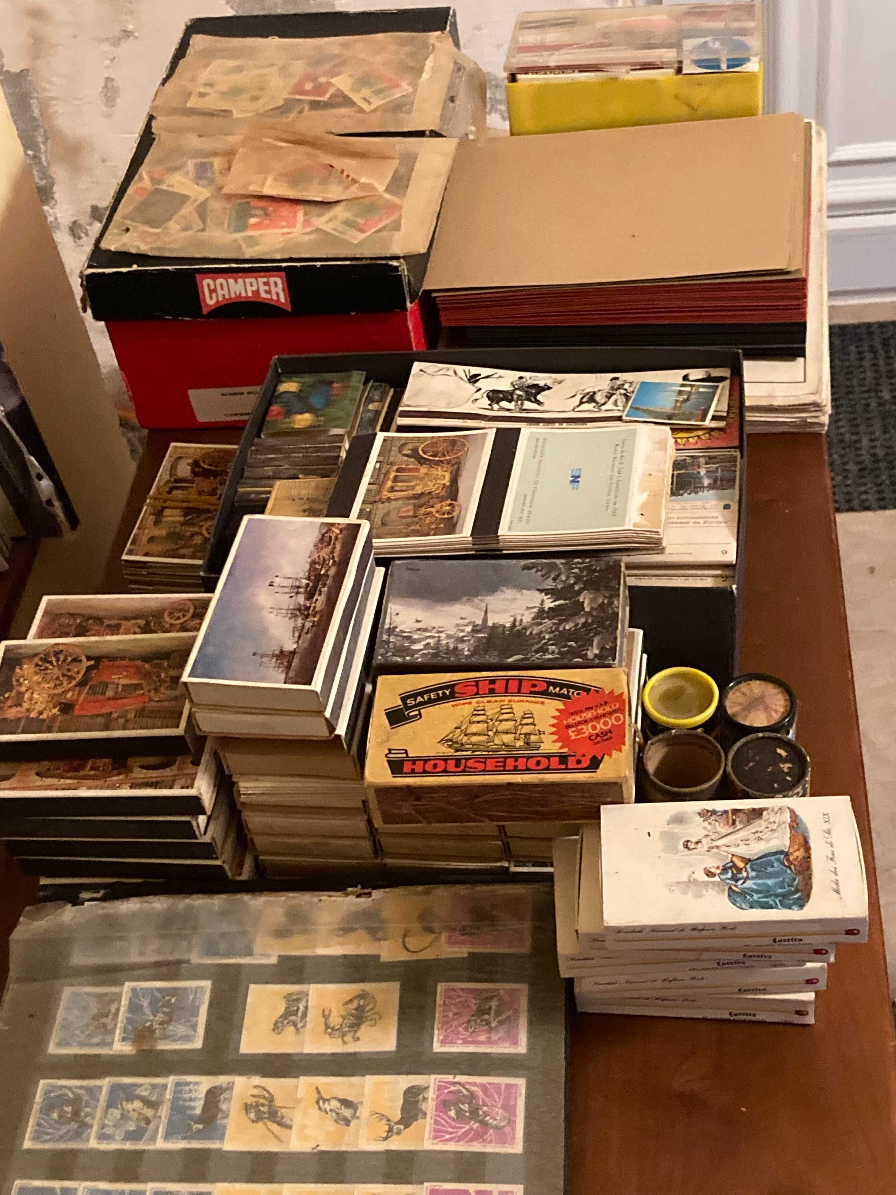 Milhares de Caixas, Carteiras e Etiquetas de Fósforos,  Anos 1950/90