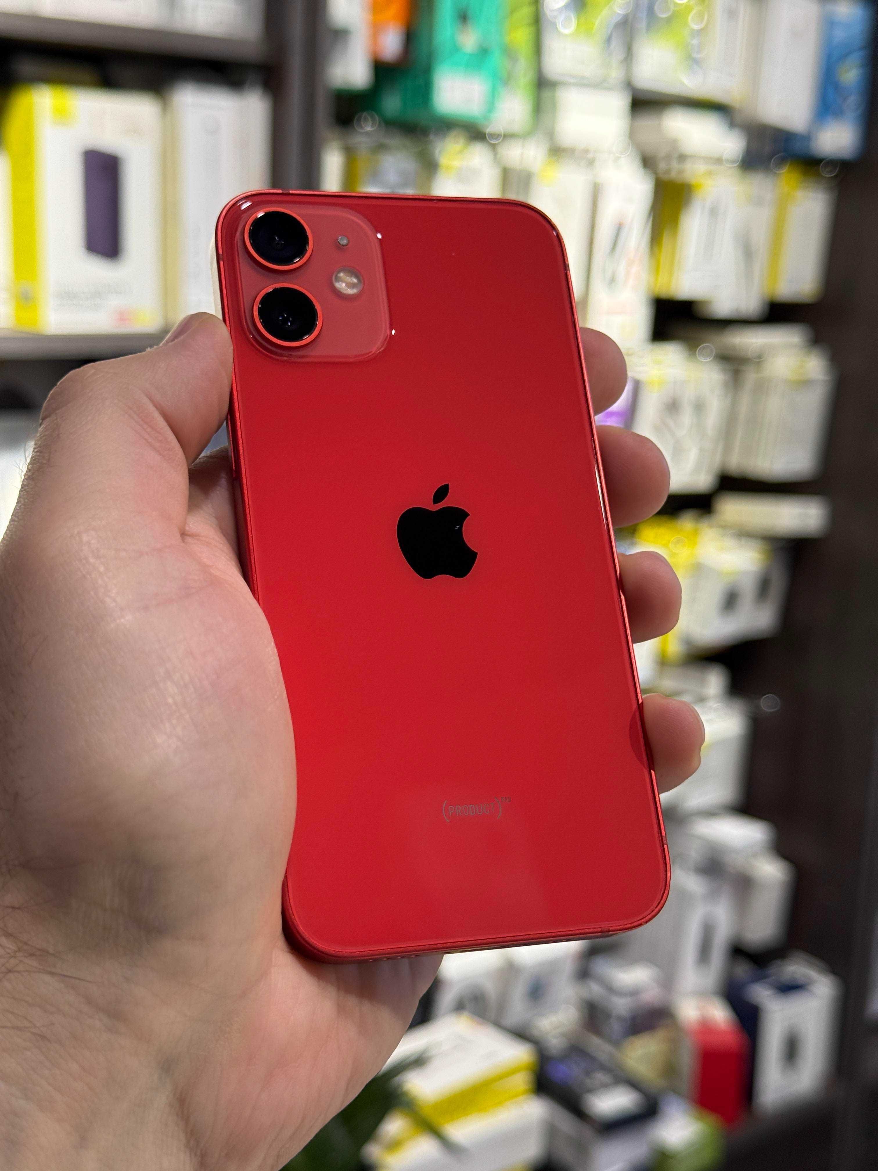 Смартфон Apple iPhone iPhone 12 mini 256GB RED акб 86% гарний стан!