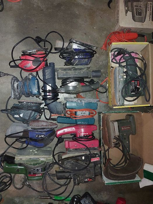 Lote de Lixadeiras e Serras Elétricas - Bosch, Metabo,outros. Desde 10