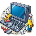 limpeza e manutenção de componentes PC