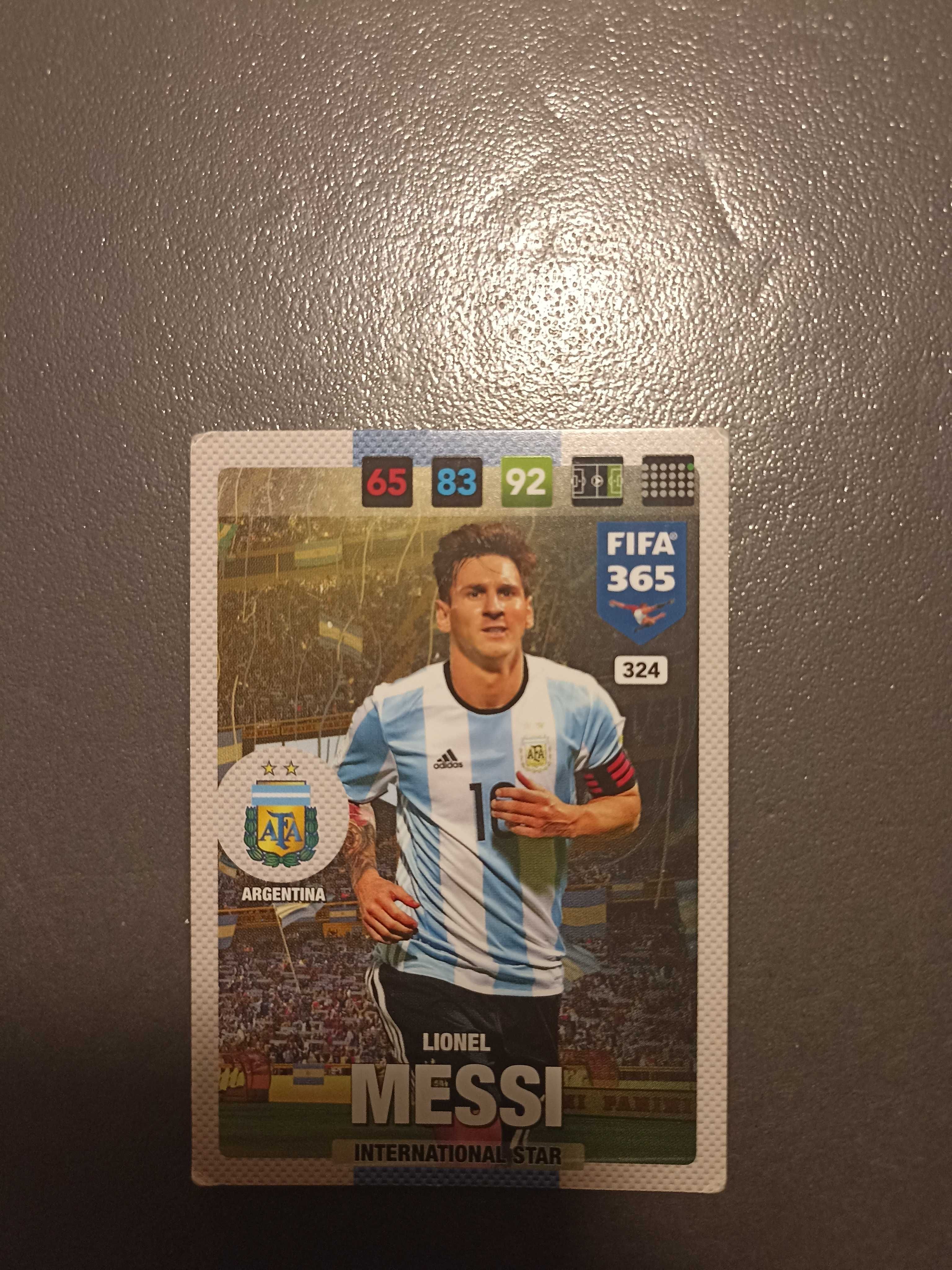 Karta kolekcjonerska FIFA 365. Lionel Messi +Kod aktywacyjny