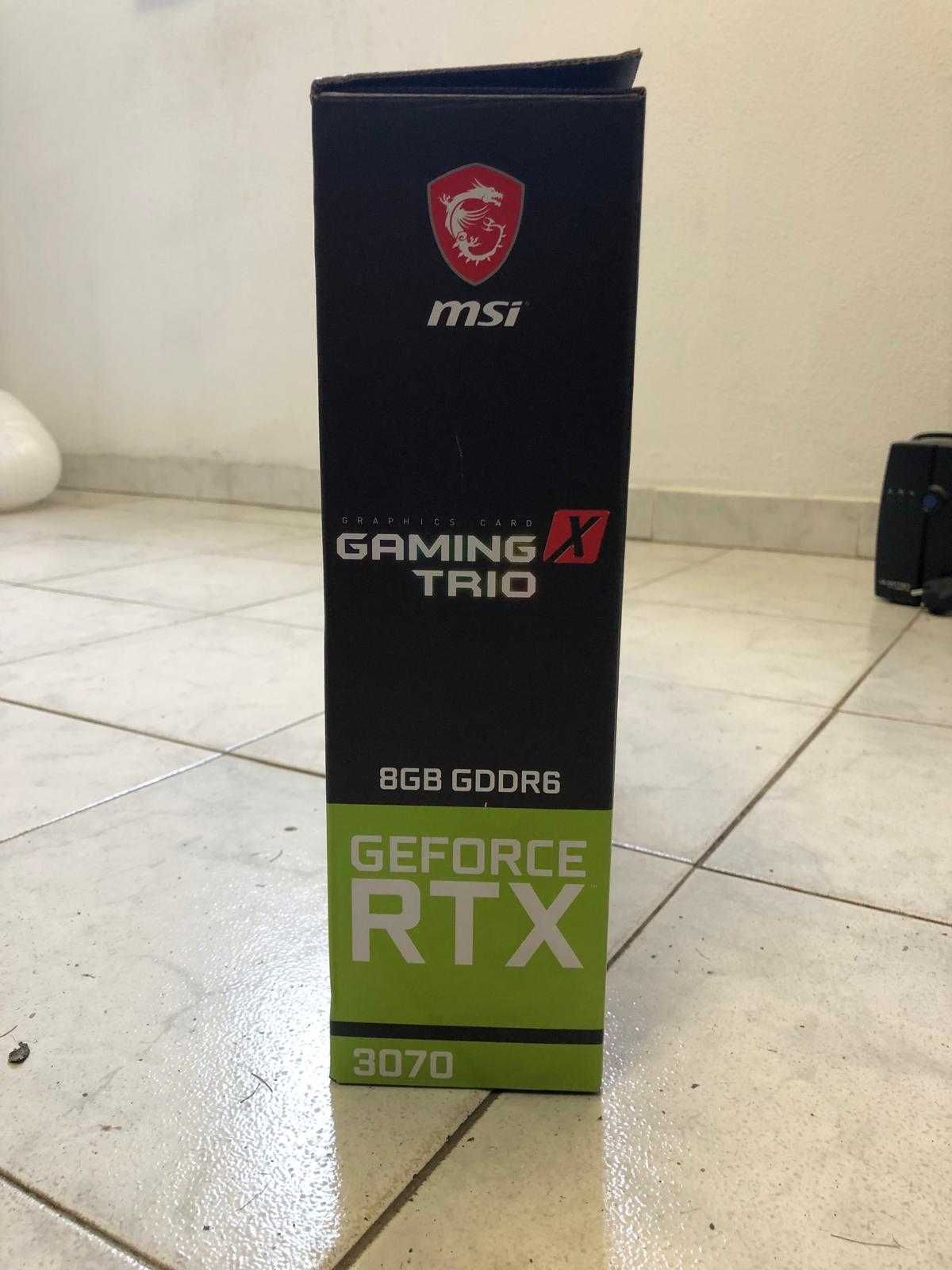 MSI Gaming X Trio GeForce RTX 3070 - Como Nova!