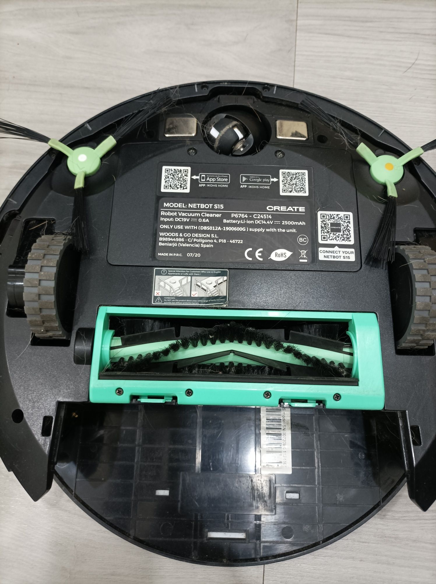 Aspirador robot Create