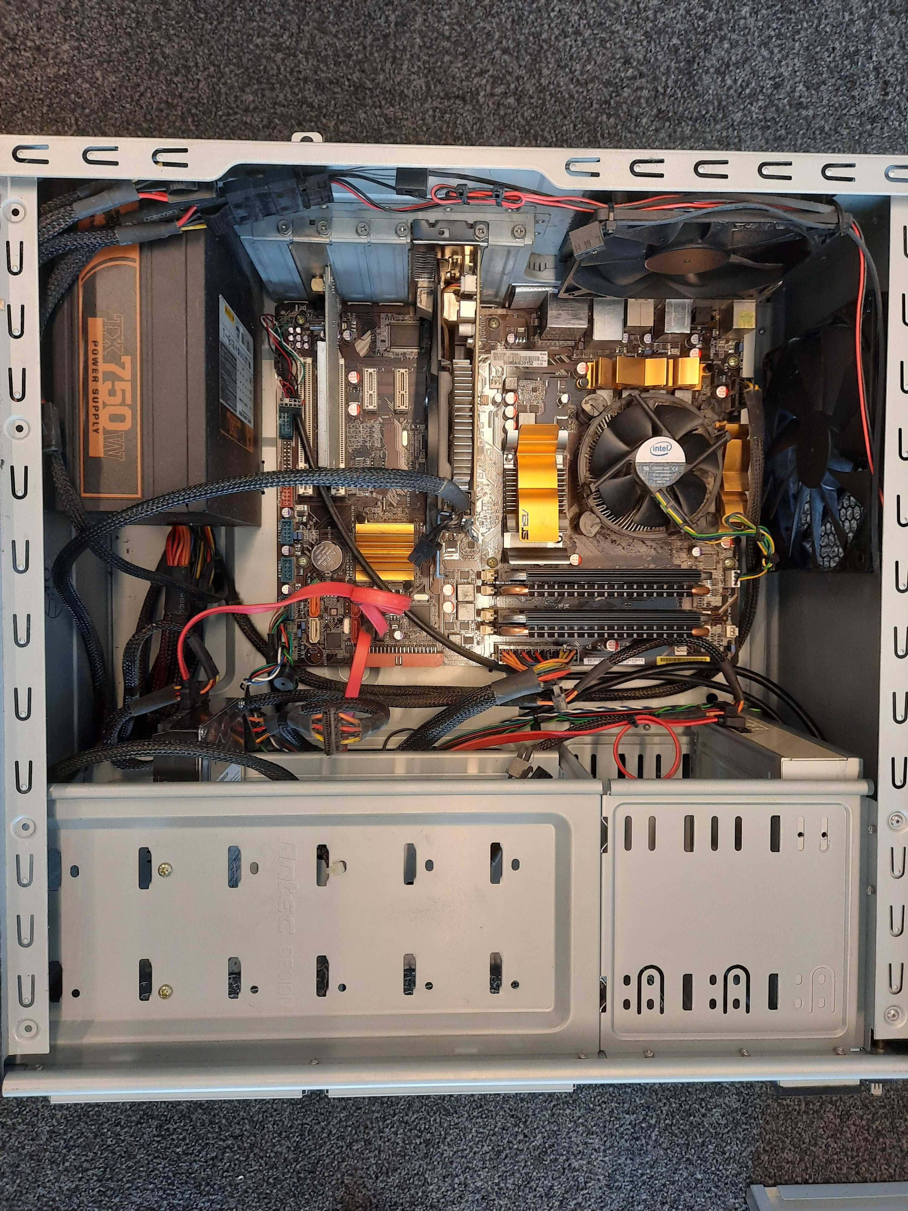 Komputer stacjo. NVIDIA GeForce GTX 750TI 4GB, Intel Core 2Quad Q9550