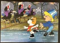Aleksander Big puzzle 2x12 el dwustronne Reksio