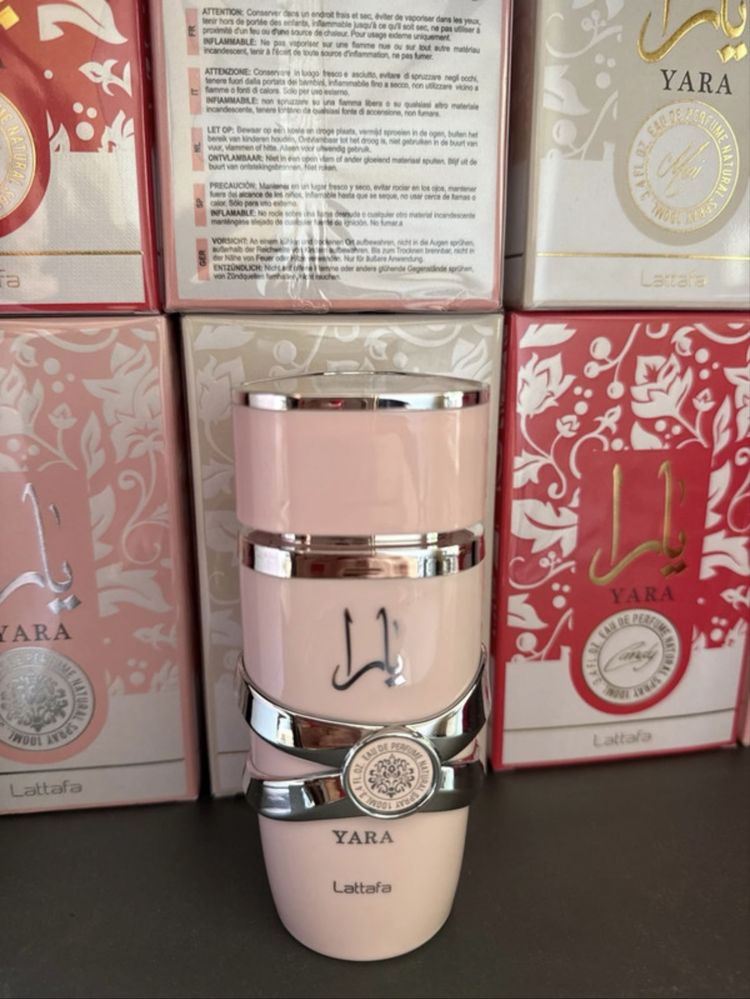 Perfumy Lataffa YARA jasnoróżowe 100 ml