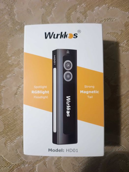 Wurkkos HD01 + зелений лазер + RGB