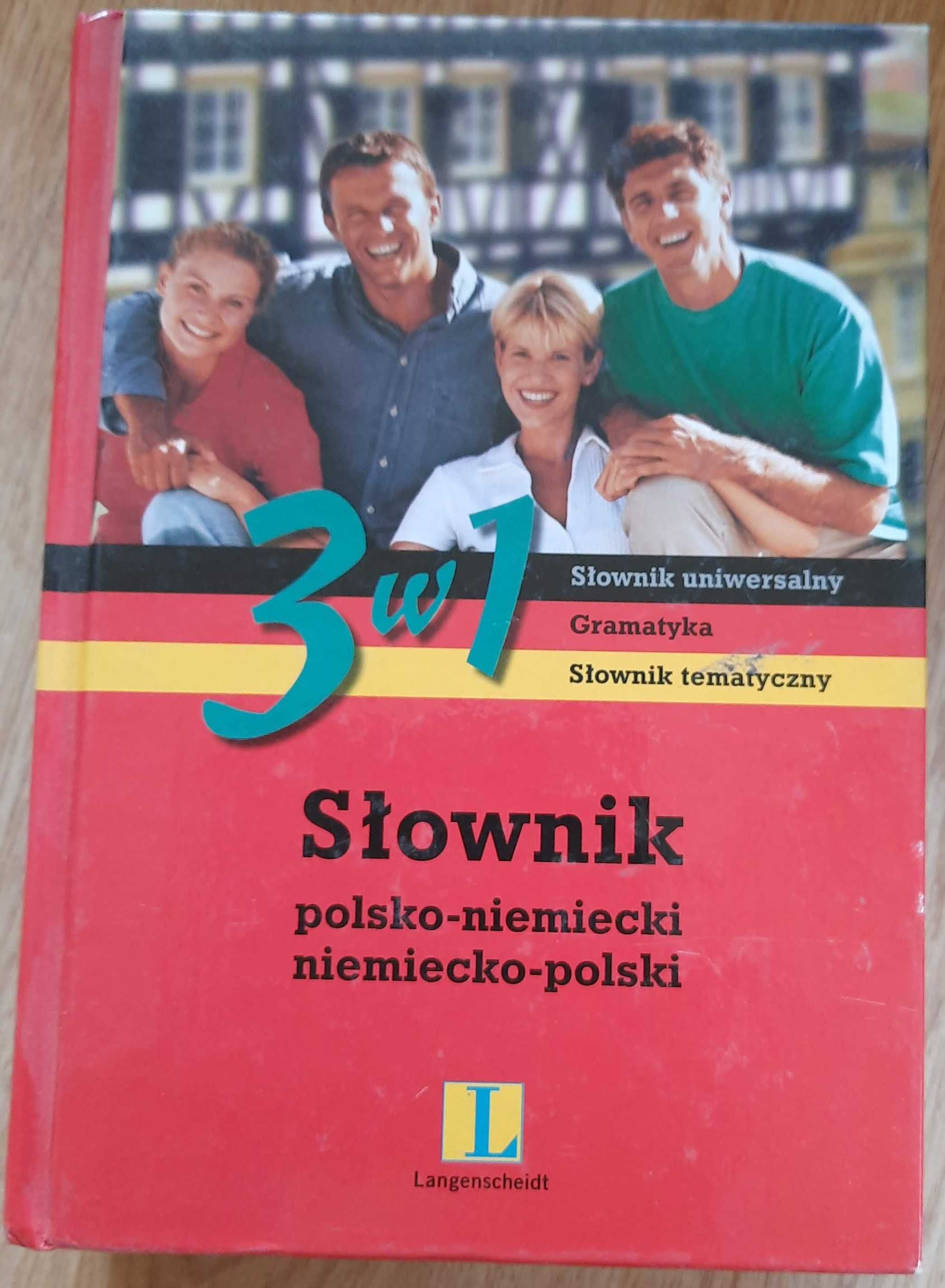 Słownik Polsko-Niemiecki Niemiecko-polski 3 w 1