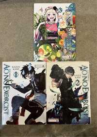 manga Ao No Exorcist 1-3