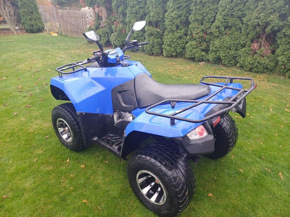 Quad Kymco MXU 300 z 2014r homologacja L7e