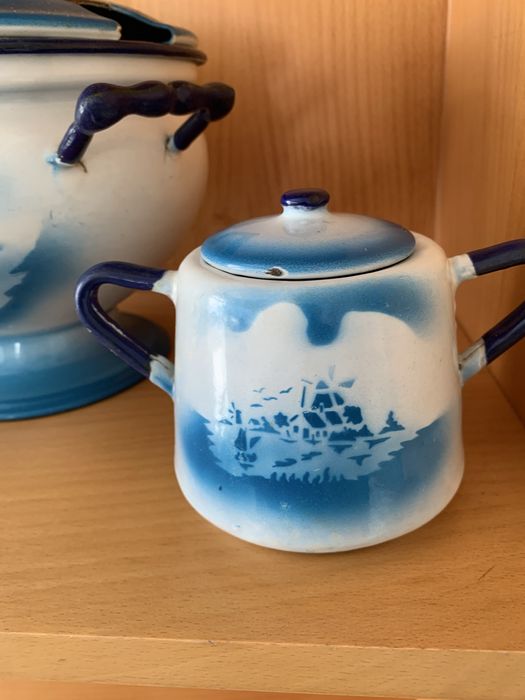 Conjunto de 3 peças de esmalte