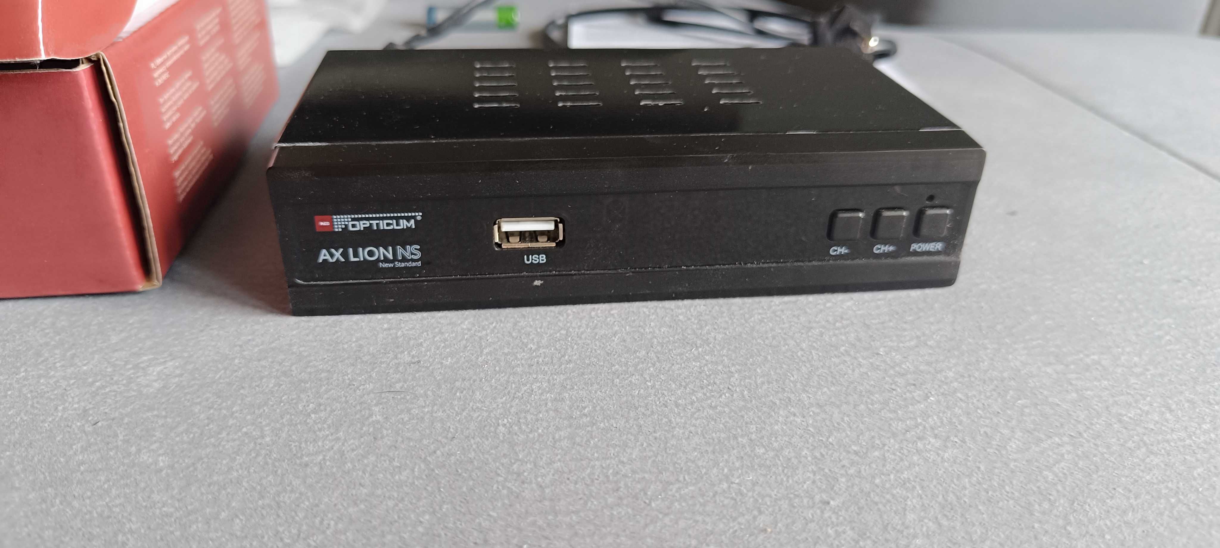 Tuner HD DVB-T2/C AX-LION-NS H.265/HEVC Opticum