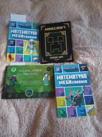 Zestaw 6 książek,  do wypełniania, Minecraft