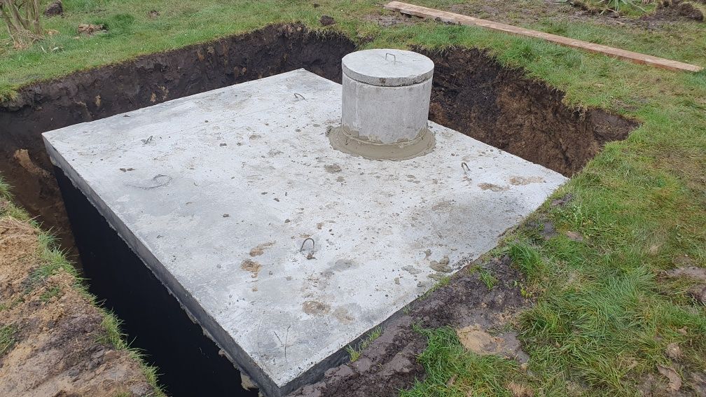 Szambo betonowe 10m3 zbiornik betonowy zbiornik na deszczówkę piwnica