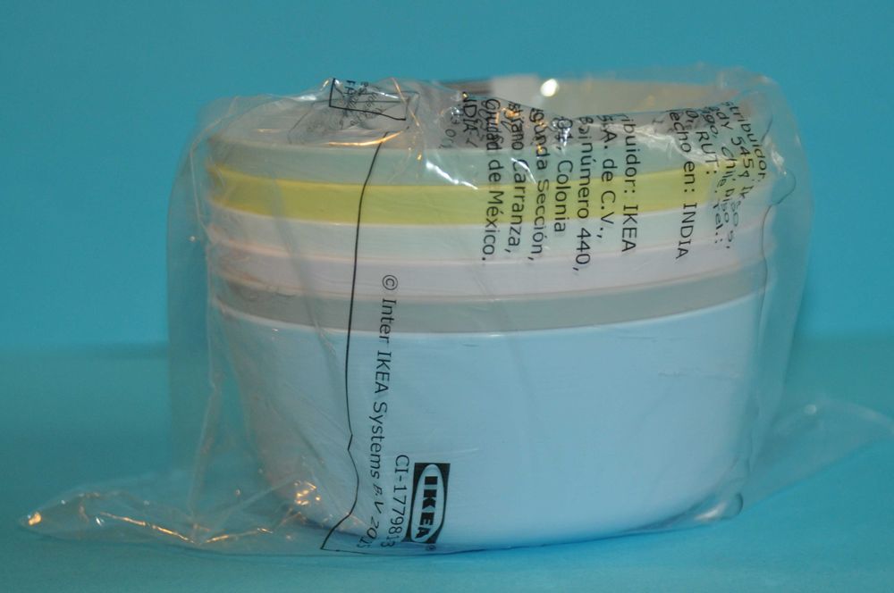 Miseczki Ikea dla dzieci kolorowe plastikowe nowe seria Kalas