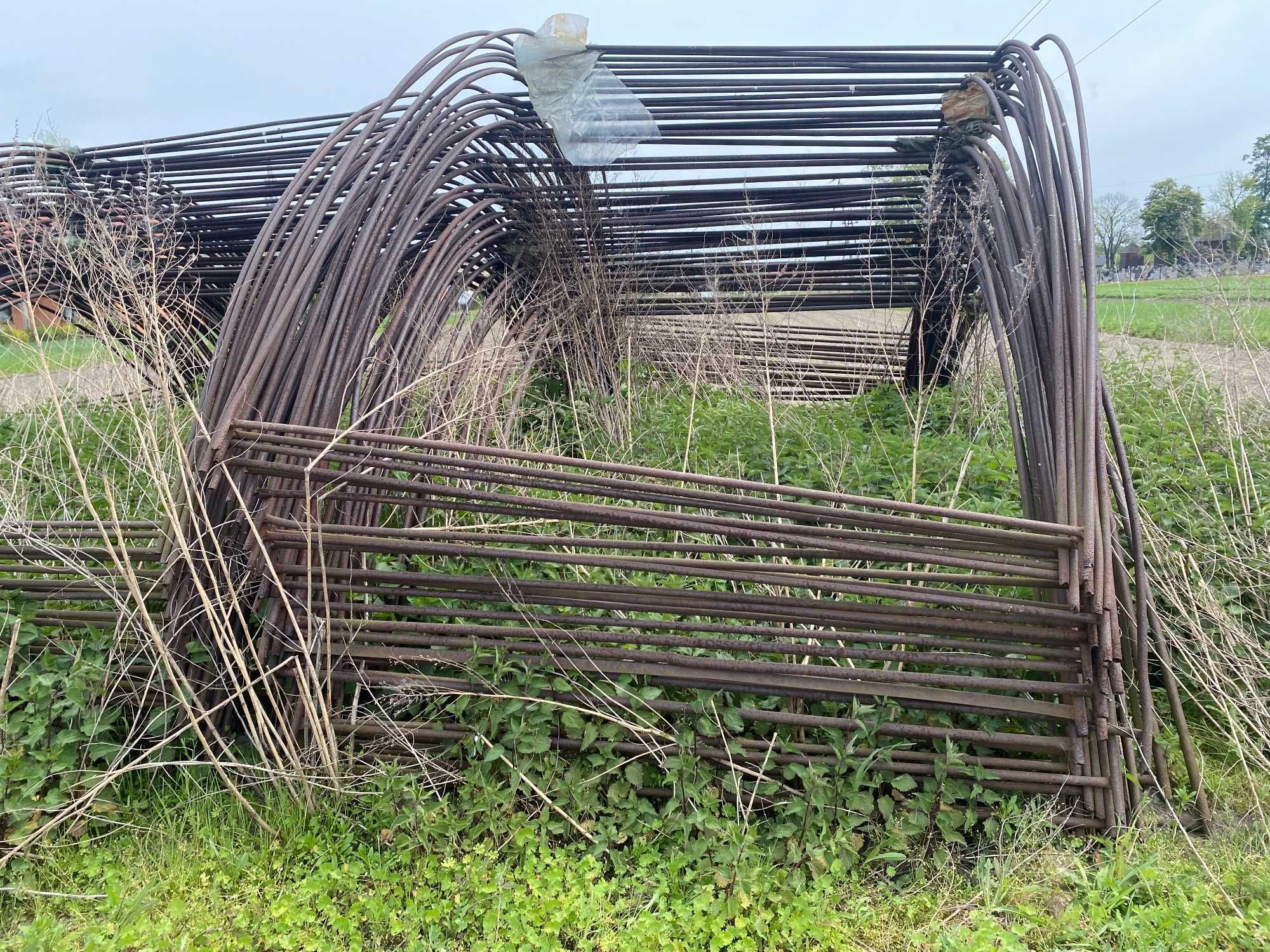 Pałąki do tunelu ogrodowego 230 sztuk