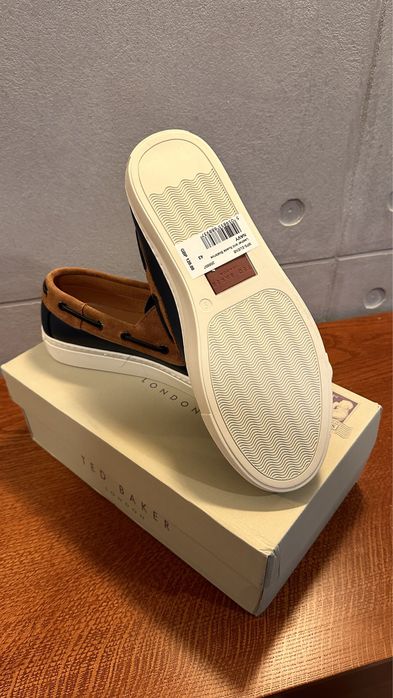 -40% Mokasyny sneakersy żeglarskie Ted Baker - 43 43,5 44 28,5cm 285mm