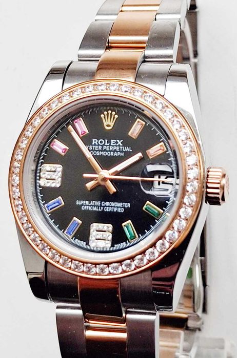 Годинник жіночий ROLEX Oyster Perpetual Date(2 кольори)