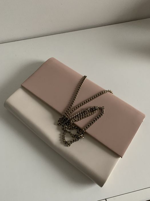 Torebka kopertówka z łańcuszkiem na okazje / wesele