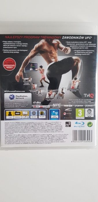 UFC Personal Trainer Gra PS3 instrukcja PL